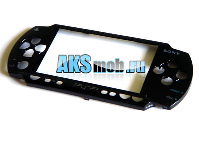 Панель передняя для PSP 1000 Fat (черная)