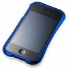 Металлический бампер для iPhone 4 Deff Cleave Bumper синий