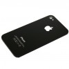 Корпус для Apple iPhone 4S (A1387 и A1431) - задняя часть крышка, черная - Оригинал