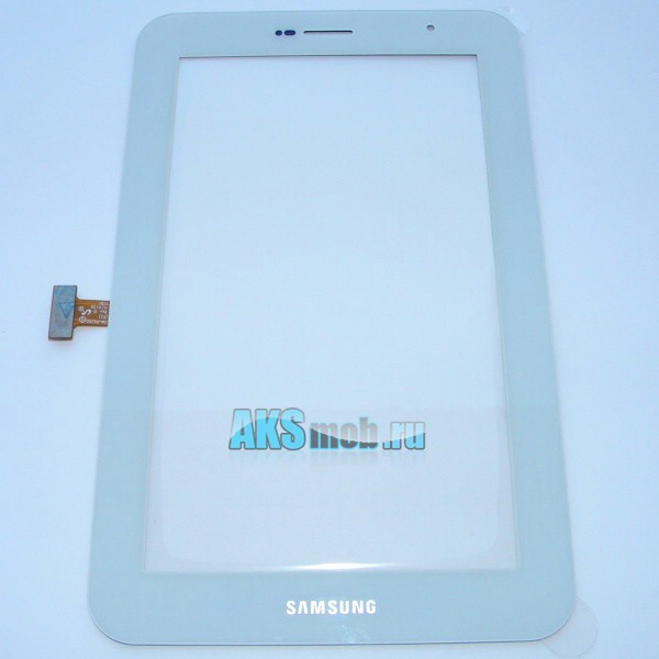 Сенсорное стекло (панель) для Samsung Galaxy Tab 7.0 P6200 и P6210 - тачскрин - белый