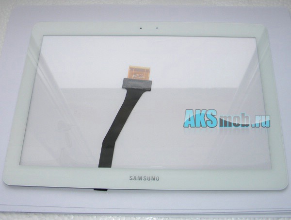 Сенсорное стекло (панель) для Samsung Galaxy Note 10.1 N8000 и N8010 - тачскрин - белый