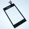 Тачскрин (сенсорное стекло) для Sony ST23i Xperia Miro - черный