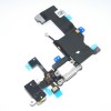 Шлейф 821-1417-A с разъемом зарядки и наушников для Apple iPhone 5 - connector system flex/Earphone flex - белый