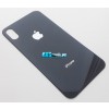 Задняя крышка для Apple iPhone X (A1865 / A1901) - черная