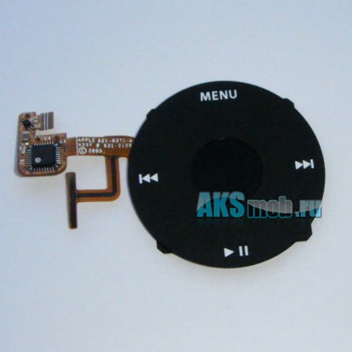 Плата Turnplate (плата кнопок, плюс кнопки) белая для Apple iPod Video Оригинал