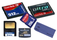 Карты памяти MicroSD, MiniSD, SD, MS Pro Duo