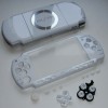 Корпус PSP 2000 Slim (белый) передняя и задняя части