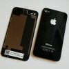 Корпус для Apple iPhone 4S (Задняя часть крышка, черная)