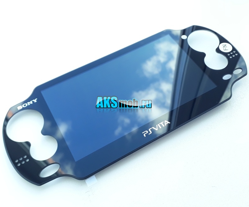Дисплей в сборе с тачскрином и передней панелью для PS Vita