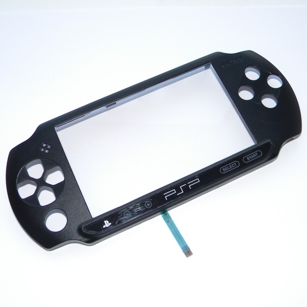 Панель передняя с платой кнопок и шлейфом для PSP E1000/ E1004/ E1008 - Б/У с разбора