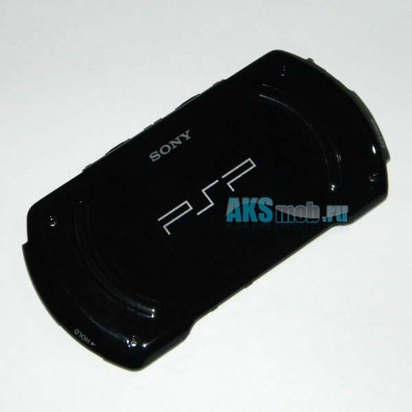 Задняя панель черная для Sony PSP Go (N1000, N1001, N1002, N1003, N1004, N1006, N1008) - Оригинал