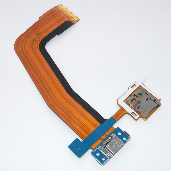 Шлейф с разъемом зарядки и слотом карты памяти для Samsung Galaxy Tab S 10.5 SM-T800 / SM-T801 / SM-T805