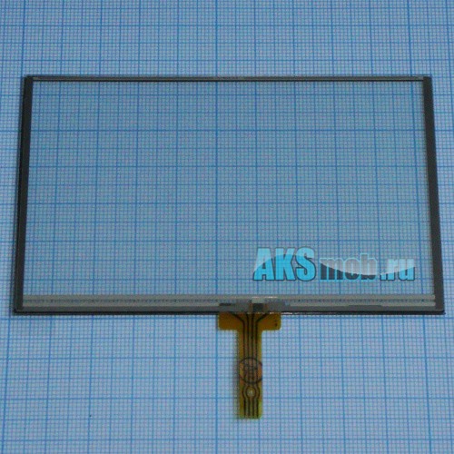 Тачскрин (Сенсорное стекло) для GPS навигатора 4,3 дюйма Тип16 (64мм*104мм, диагональ 123мм)