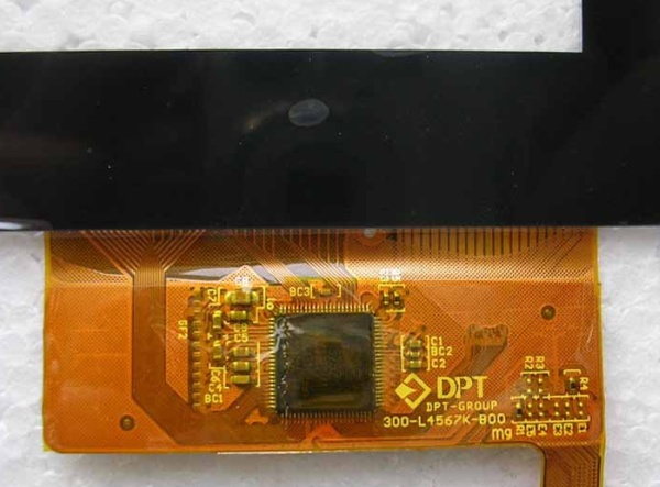 Тачскрин (сенсорная панель - стекло) для Treelogic Gravis 97DC 3G GPS - touch screen