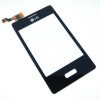 Тачскрин (Сенсорное стекло) для LG E400 Optimus L3 - черный - touch screen