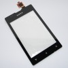 Тачскрин (сенсорное стекло) для Sony C1605 Xperia E Dual - черный