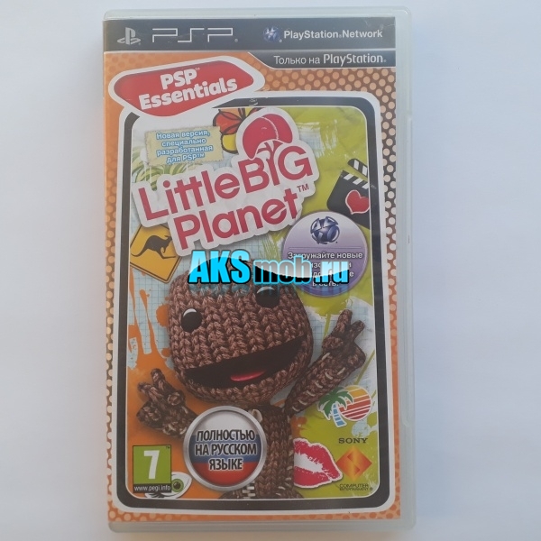 Диск для PSP с игрой Little Big Planet - Used